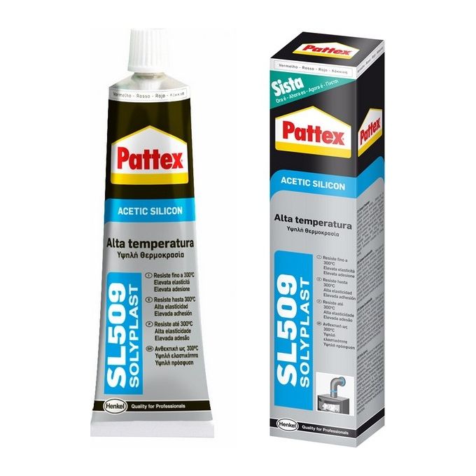 Henkel Silicone Sista Sl 509 Rosso Ml 70