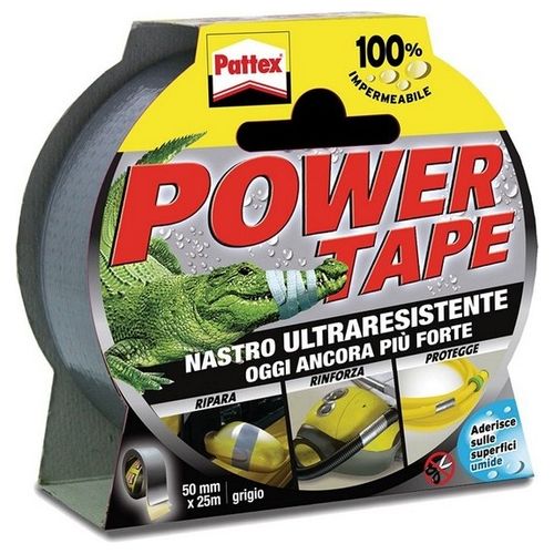 Henkel Nastro Power Tape Grigio Mm 50X25Mt
