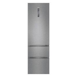 Haier A3FE837CMJ Frigorifero Combinato 371 Litri Classe D No Frost colore Inox 3D 60 Serie 7