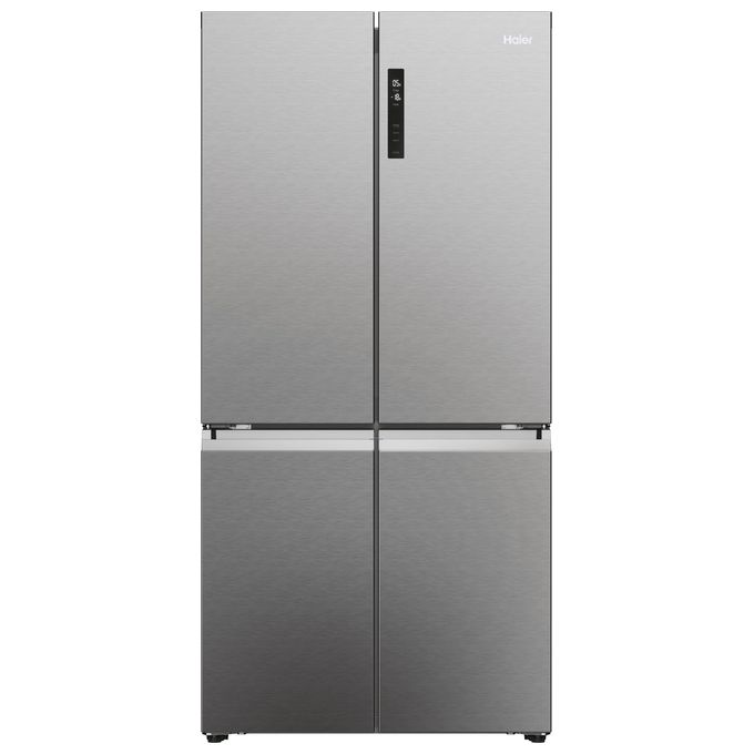 Image of Haier Cube 90 Serie 5 HCR5919ENMP Frigorifero Side-by-Side Libera Installazione 528 Litri Classe Energetica E Platino-Acciaio Inossidabile