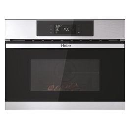 Haier Full Touch Serie 2 HWO45NB2H0X1 Forno Microonde da incasso combinato 44 Litri Inox/nero