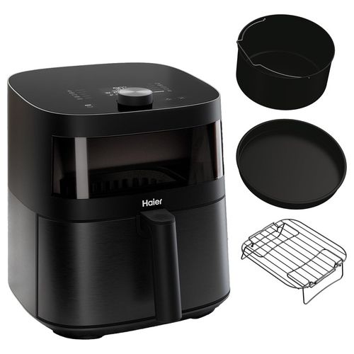 HAF5TWA3 011 I-Master Multi Serie 5 Friggitrice ad Aria 9 in 1 Multifunzione Capacità 7 Litri Potenza 2000 Watt con Accessori colore Nero
