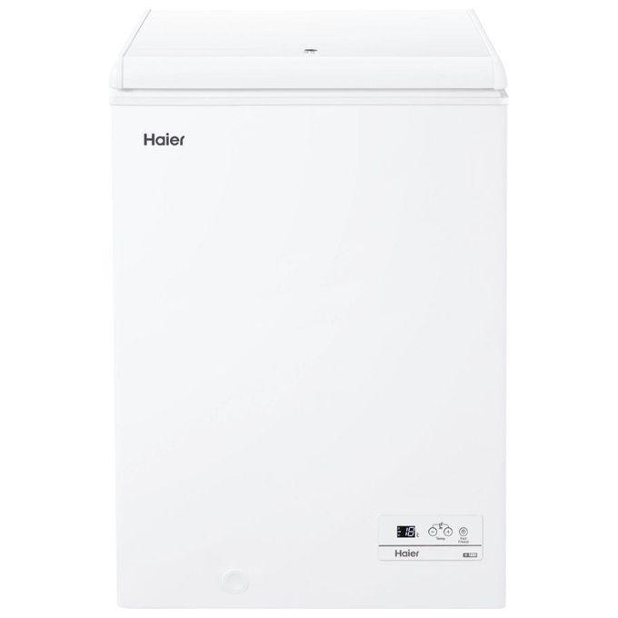 Image of Haier HCE100E Congelatore a pozzetto orizzontale 97 Litri Classe E Capacita' di congelamento 6Kg-24h Bianco