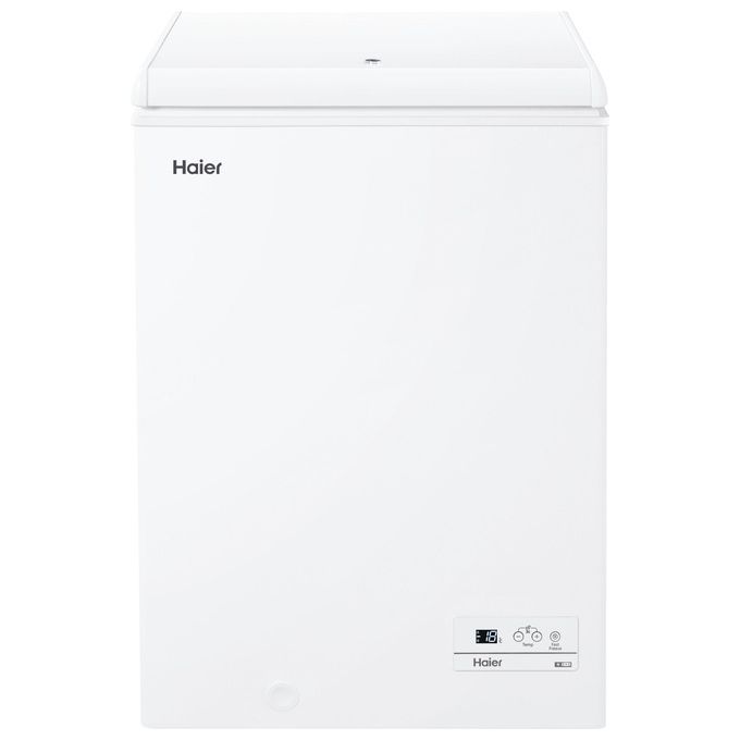 Image of Haier HCE100E Congelatore a pozzetto orizzontale 97 Litri Classe E Capacita' di congelamento 6Kg-24h Bianco
