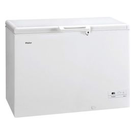 Haier HCE379F Congelatore a Pozzetto Capacita' 366 Litri Classe energetica F Statico Guarnizione anti-batterica e anti-muffa 84,5 cm Bianco