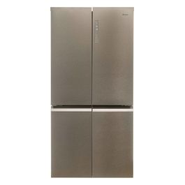 Haier HCR5919FOPG Frigorifero Cube 4 Porte Tecnologia Antibatterica T-ABT Libera Installazione No Frost Luce LED Classe F 90,8x64 8x190 cm Grey