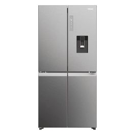 Haier HCW58F18EWMP Frigorifero Americano Side by Side Capacità 507 Litri Classe energetica E Raffreddamento No Frost colore Platino / Inox