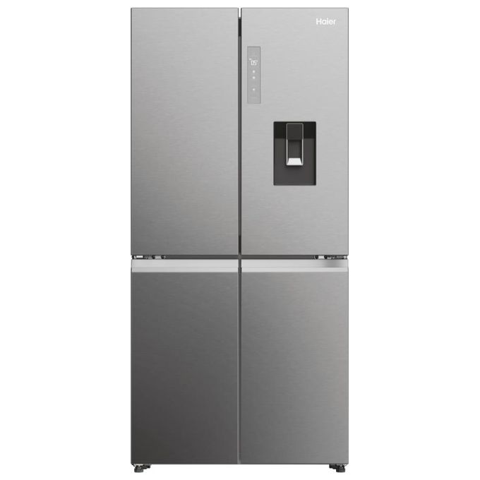 Haier HCW58F18EWMP Frigorifero Americano Side by Side Capacita' 507 Litri Classe energetica E Raffreddamento No Frost colore Platino - Inox