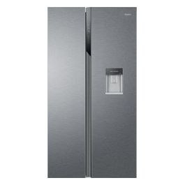 HSR3918EWPG Frigorifero Side by Side Capacita' 521 Litri Classe energetica E Total No Frost 189 cm Inox Style