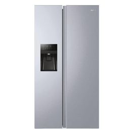 HAIER HSR3918FIPG Side by side 90 Series 3 Classe F Gentle Silver ice e Water Dispenser Capacità Totale: 515 Lt