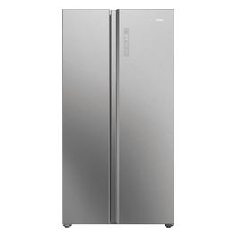 HSW79F18ANMM Frigorifero Americano Side by Side Capacità 611 Litri Classe energetica A Raffreddamento No Frost colore Inox