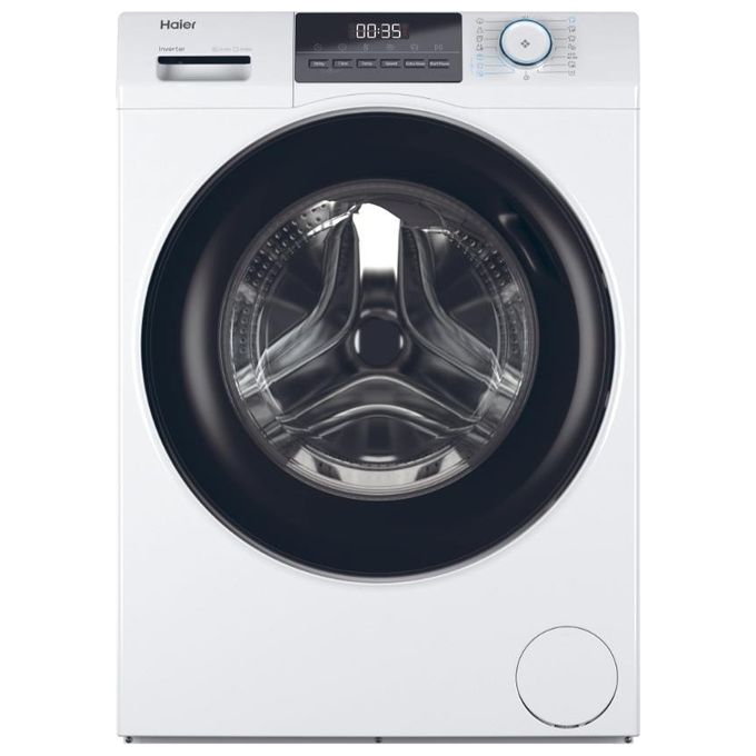 Haier HW100-BP14929A-S Lavatrice a carica frontale 10Kg 1400 giri Classe A 15 programmi Motore Inverter 60x57x85 bianco