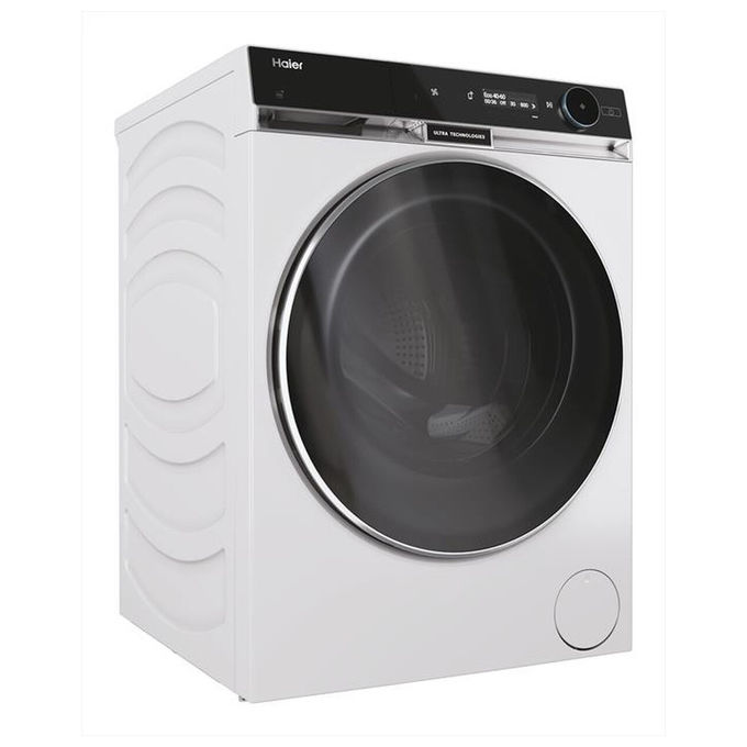 Haier HWD120-BD16397EU X Serie 11 LAVASCIUGA, Caricamento frontale, capacita' lavaggio 12 kg, capacita' asciugatura 7 kg, 18 programmi, Profondita' 66 cm, Bianco, Classe A