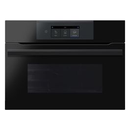 HWO45NM6OXB1 Forno da incasso I-Touch Steam Compact Serie 6 Funzione Vapore 34 Litri 45 cm. Classe A Nero