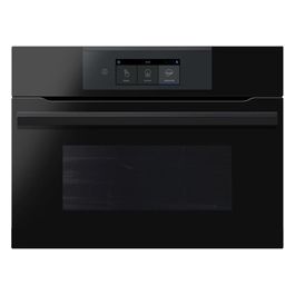 Haier HWO45NM6OXB1 Forno da incasso I-Touch Steam Compact Serie 6 Funzione Vapore 34 Litri 45 cm. Classe A Nero