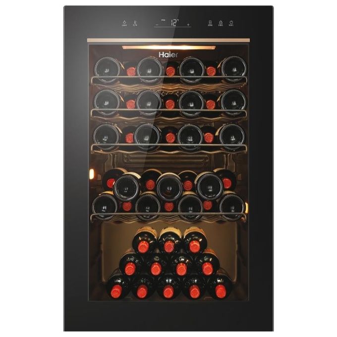 Haier HWS49GAE Wine Bank 50 Serie 3 Cantinetta Vino Capacita' 49 bottiglie Classe energetica F Raffreddamento 5° - 20° colore Nero