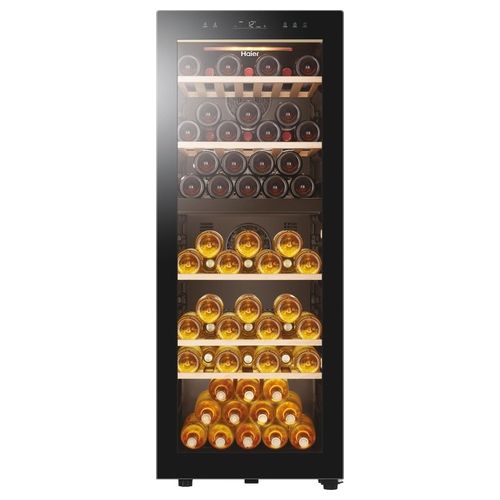 HWS79GDG Cantinetta vino Wine Bank 50 Series 5Libera installazione 2 zone 79 bottiglie Luce LED Classe G