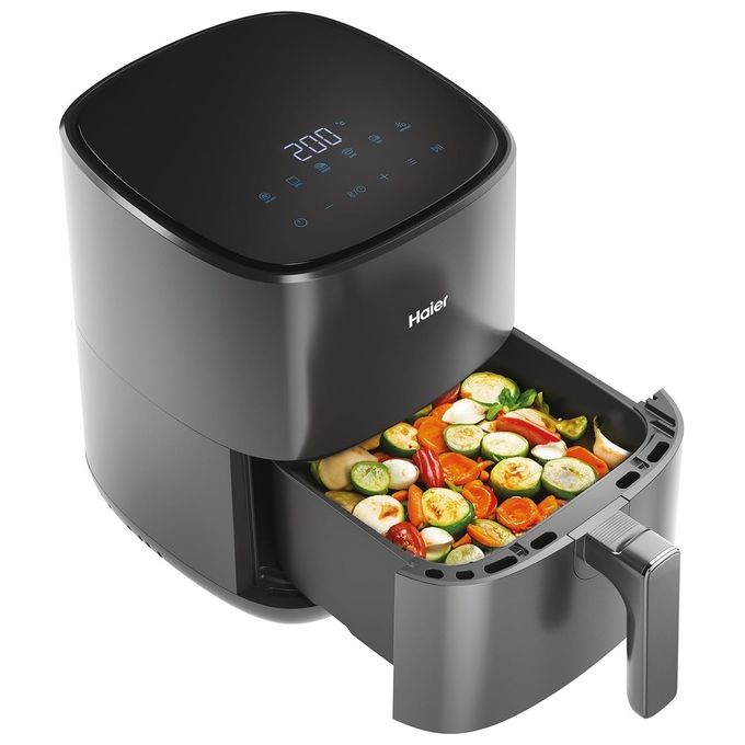 Haier I-Master Friggitrice ad Aria 5 Litri 1500W Grigio