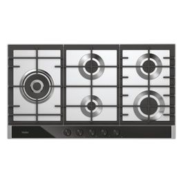 Series 6 HAHG9WL38WX-1 Piano cottura da incasso 90 cm Gas 5 Fuochi Inox