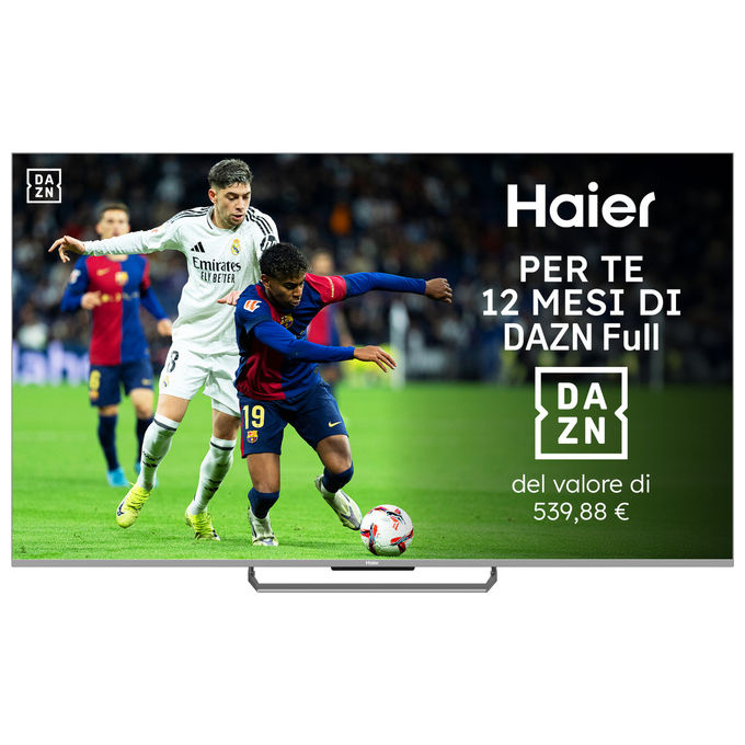 Haier Smart Tv Mini Led 55'' 4K Uhd H55M90Eux Nero