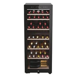 Haier Wine Bank 50 Serie 7 HWS77GDAU1 Cantinetta Vino con Compressore Libera Installazione Nero 77 Bottiglie
