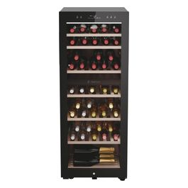 Wine Bank 50 Serie 7 HWS77GDAU1 Cantinetta Vino con Compressore Libera Installazione Nero 77 Bottiglie