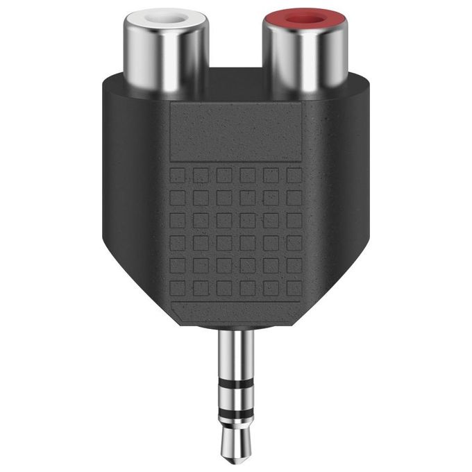 Hama Adattatore 2 RCA F-Jack 3.5mm M