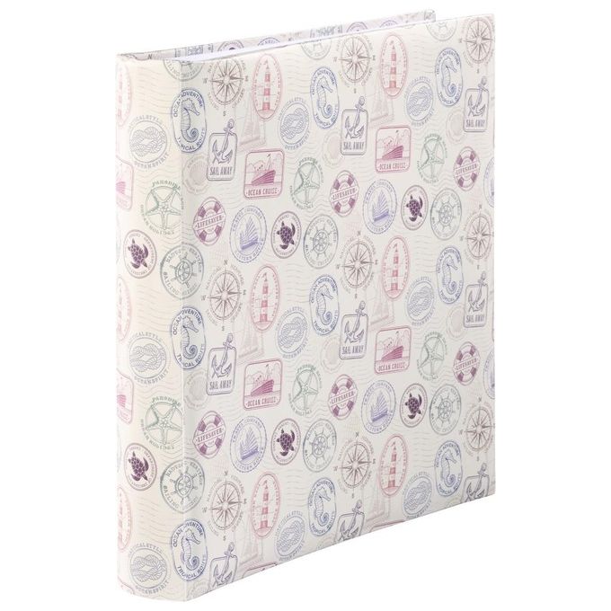 Hama Album Fotografico Jumbo Stamps 30x30cm 100 Pagine Bianche