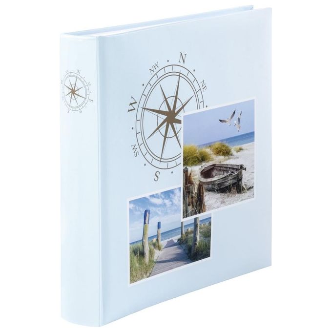 Hama Album Fotografico Jumbo Compass 30x30cm 100 Pagine Bianche