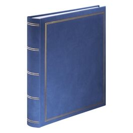 Album Fotografico Super-Jumbo London 34x35cm 80 Pagine Bianche Blu