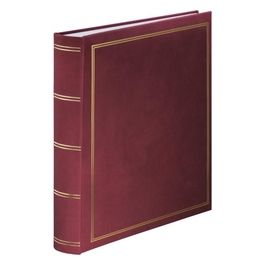 Album Fotografico Super-Jumbo London 34x35cm 80 Pagine Bianche Bordeaux