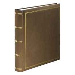 Album Fotografico Super-Jumbo London 34x35cm 80 Pagine Bianche Marrone