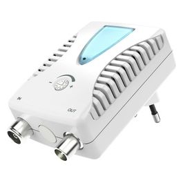 Amplificatore Tv Antenna M/F 25dB Regolabile Alimentazione 220V