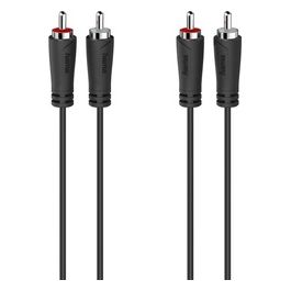 Hama Cavo 2 RCA M/2 RCA M 15mt Nero