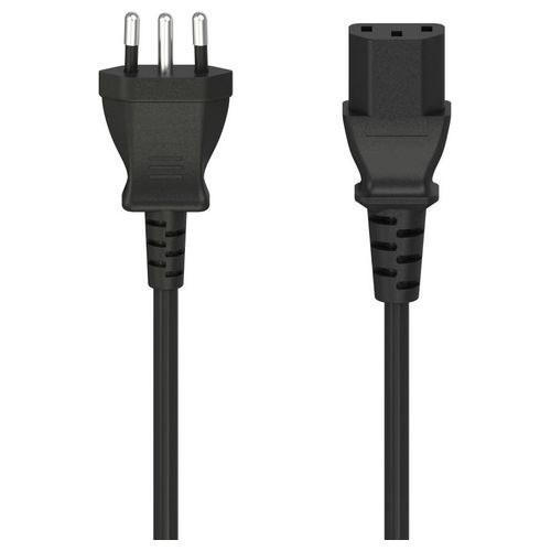 Hama Cavo Alimentazione Spina Italiana/Iec 60320 C13 F Vde 1.5mt Nero