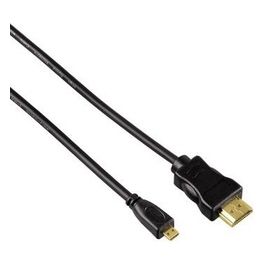 Hama Cavo Hdmi 0,5mt Hdmi Tipo A Standard Hdmi Tipo D Micro Nero