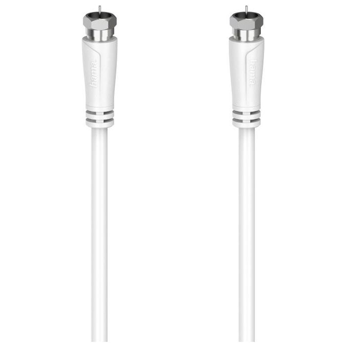 Hama Cavo SAT M SAT M 90dB 1.5Mt Bianco