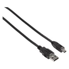 Hama Cavo Spina Usb-A a Mini Usb-B 5 Poli 1,8mt Nero