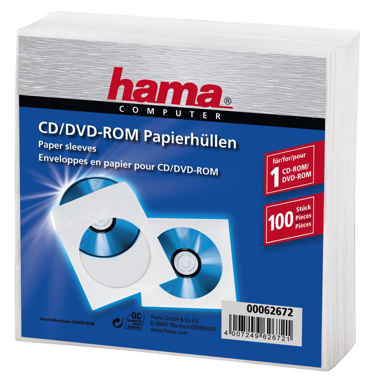 Hama CD-ROM-Bustine Di Carta
