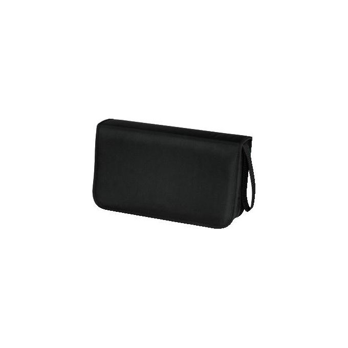 Hama CD Wallet Nylon 80 Dischi Nero