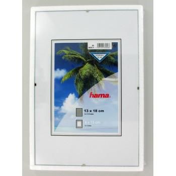 Hama Cornice per foto Clip-Fix trasparente, 13 x 13 cm Cornice per