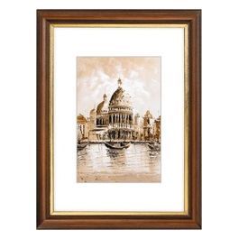 Cornice Portafoto Venedig Marrone 13x18cm in Legno