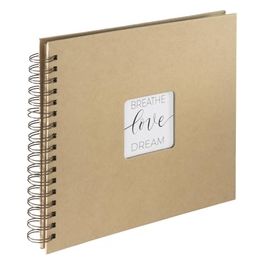 Craft Spiral Album Fotografico 28x24cm 40 Craft Paper Pages