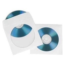 Hama Custodie in Carta per Cd/Dvd Confezione da 25 Bianco