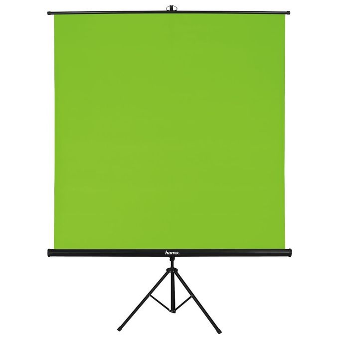 Hama Green Screen Sfondo con Treppiede 180x180cm 2in1