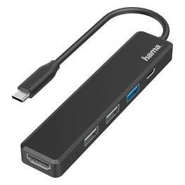 Hama Hub USB Type C con HDMI Nero