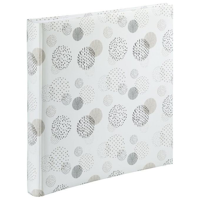 Hama Jumbo Graphic Dots Album Fotografico 30x30cm 80 Pagine Bianche