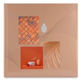Jumbo Singo II Album Fotografico 30x30cm 400 Foto 10x15cm Terracotta
