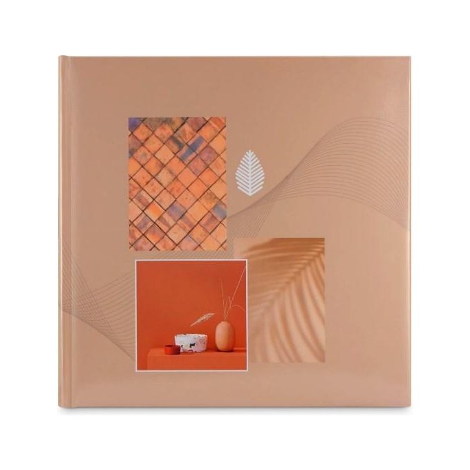 Hama Jumbo Singo II Album Fotografico 30x30cm 400 Foto 10x15cm Terracotta