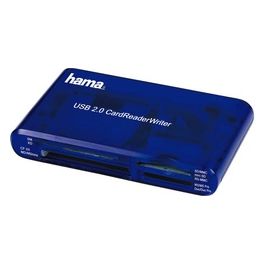 Lettore di Schede Blu 35 in 1 Usb 2.0